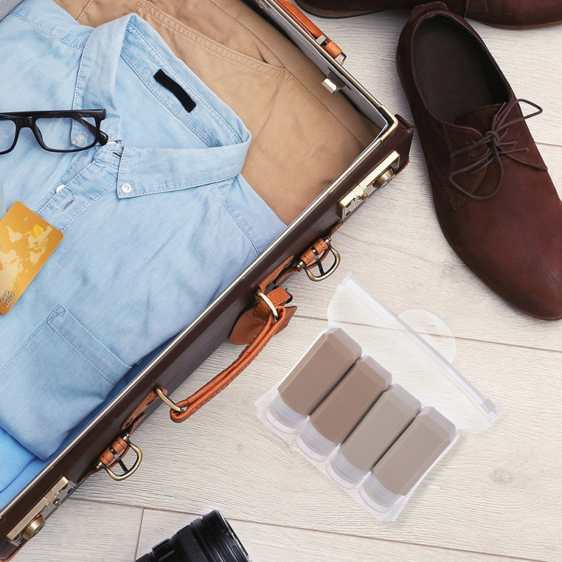 Silikonowe buteleczki podróżne