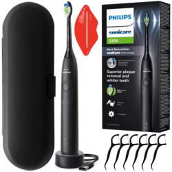 Szczoteczka Philips Sonicare HX7101/01 Czarna + etui + dodatki