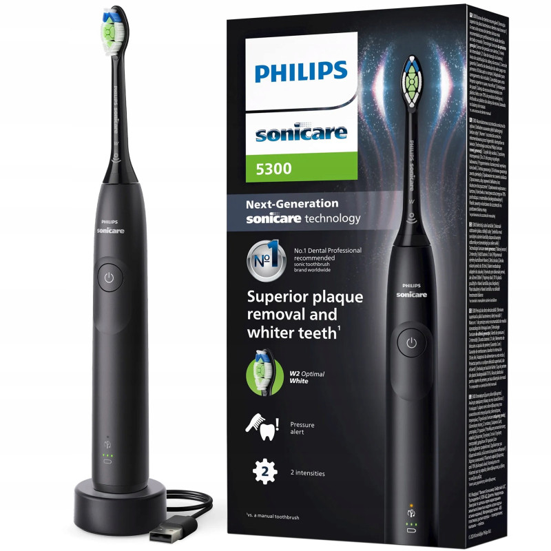 Szczoteczka Philips Sonicare HX7101/01 Czarna + etui + dodatki