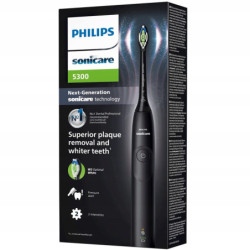 Szczoteczka Philips Sonicare HX7101/01 Czarna + etui + dodatki