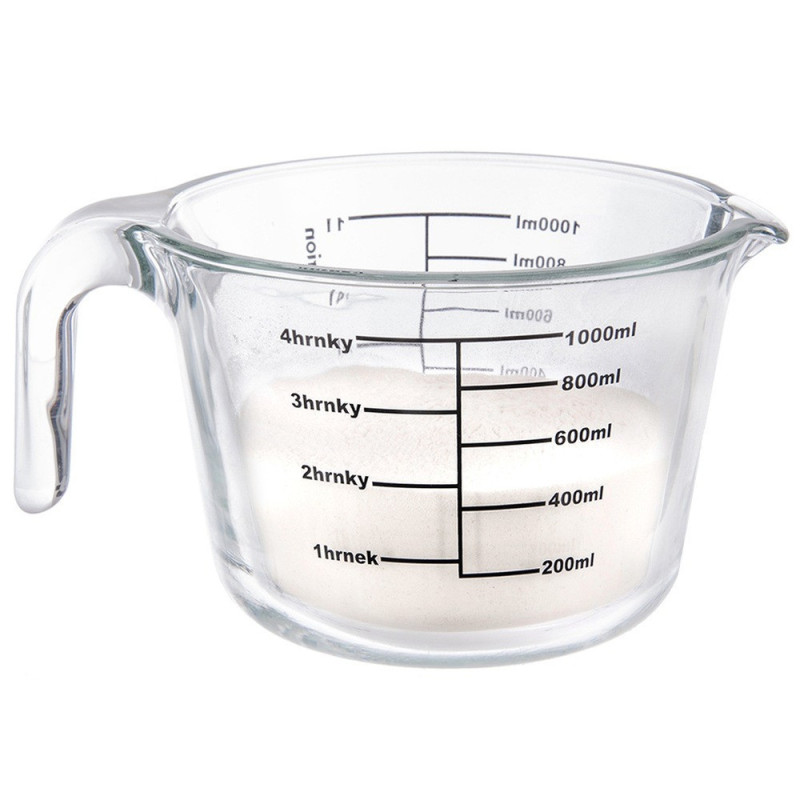 Miarka kuchenna szklana 1L