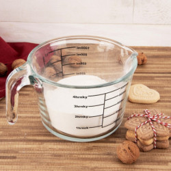 Miarka kuchenna szklana 1L