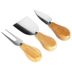 Bambusowa deska do serów z nożami