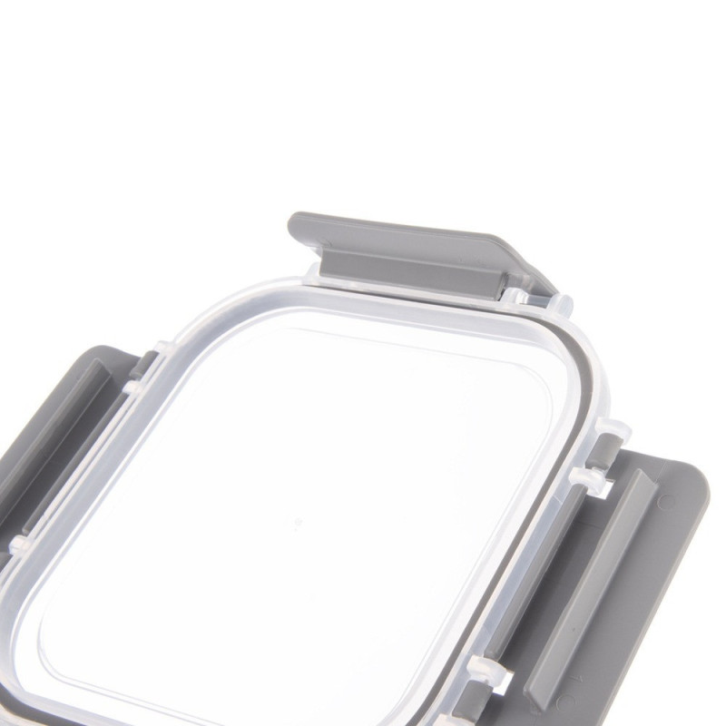 Pojemniki na żywność z pokrywką i uszczelką 4 szt.