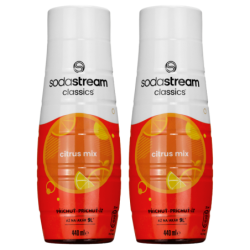 2x Syrop do SodaStream Citrus Mix 440ml