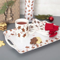 Kubek ze skarpetkami 350ml pierniczek