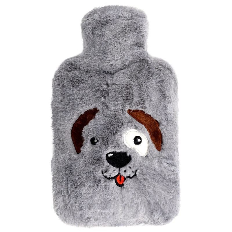 Termofor w pokrowcu szary pies 1,8 l