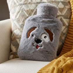 Termofor w pokrowcu szary pies 1,8 l