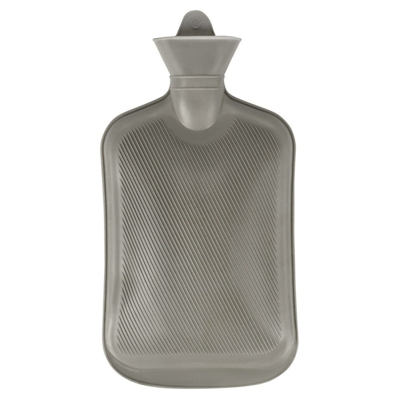 Termofor z pokrowcem szary 2 l