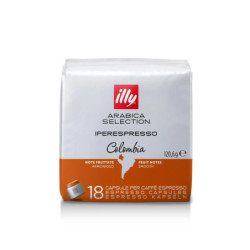 Kapsułki illy Arabica Selection Kolumbia 18 szt.