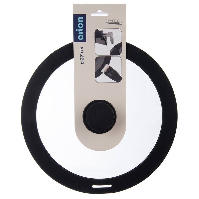 Pokrywka szklana silikonowa GRANDE COMBI 27 cm