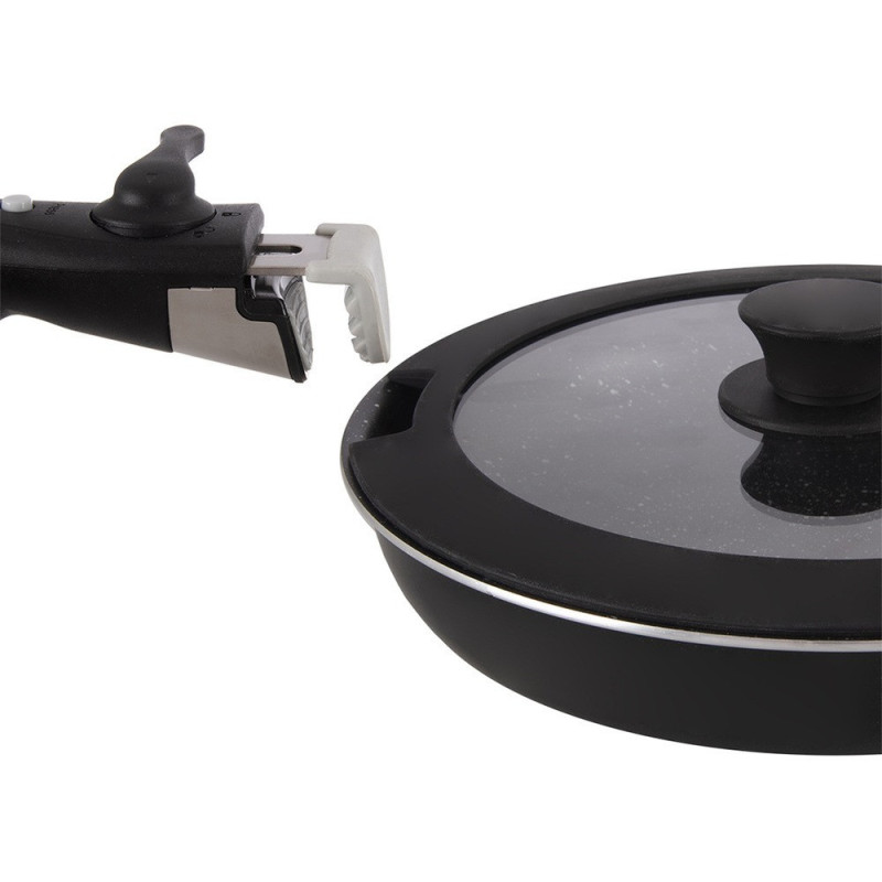 Pokrywka szklana silikonowa GRANDE COMBI 27 cm