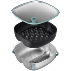 Zestaw do smażenia i gotowania na parze Philips HD9960/00