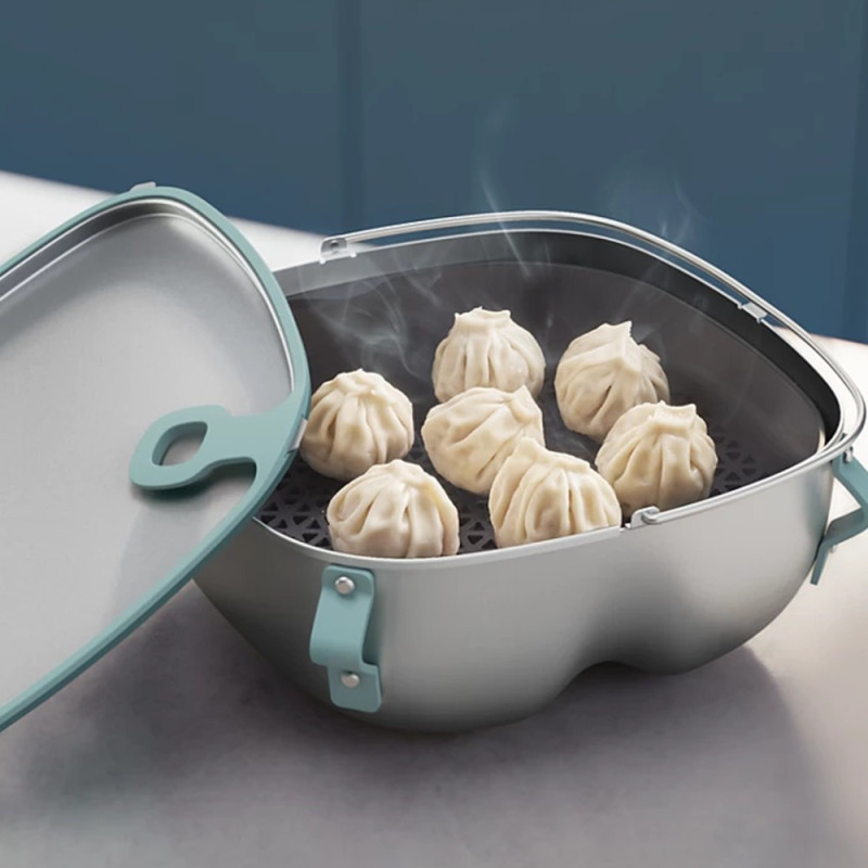 Zestaw do smażenia i gotowania na parze Philips HD9960/00