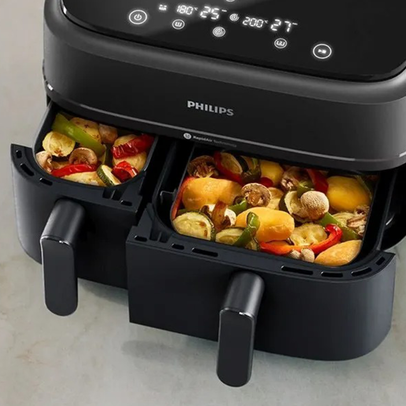 Airfryer Philips NA350/00 Dual 9L RapidAir
