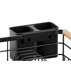 Ociekacz do naczyń XL WELLHAUS czarny