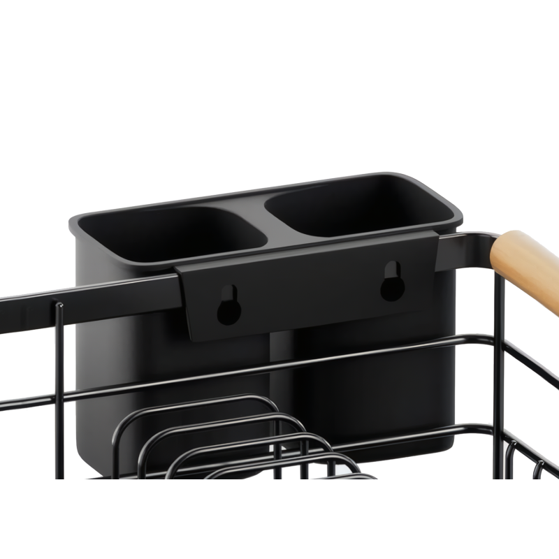 Ociekacz do naczyń XL WELLHAUS czarny