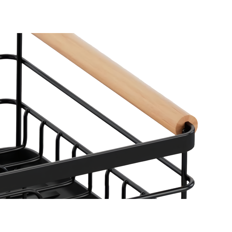 Ociekacz do naczyń XL WELLHAUS czarny