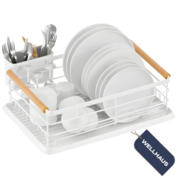 Ociekacz do naczyń XL WELLHAUS biały