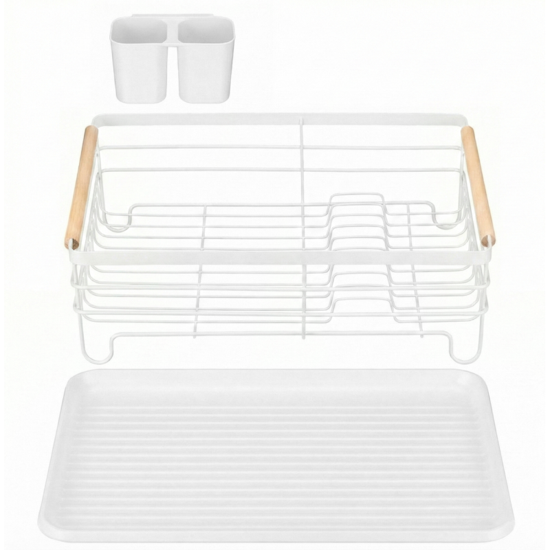 Ociekacz do naczyń XL WELLHAUS biały