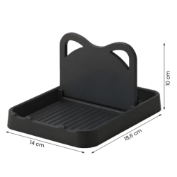 Podstawka pod chochle/pokrywkę - czarna