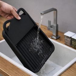 Podstawka pod chochle/pokrywkę - czarna