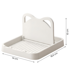 Podstawka pod chochlę/pokrywkę - beżowa