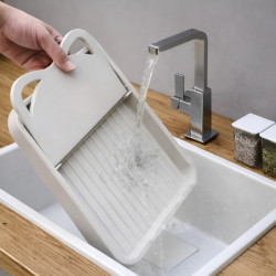 Podstawka pod chochlę/pokrywkę - beżowa