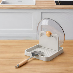 Podstawka pod chochlę/pokrywkę - beżowa