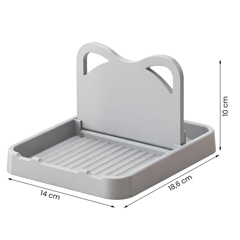 Podstawka pod chochlę/pokrywkę - szara