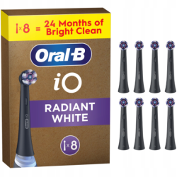 Końcówka Oral-B iO Radiant Black 8-PAK