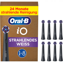 Końcówka Oral-B iO Radiant Black 8-PAK
