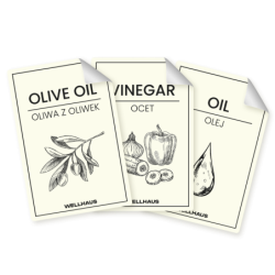 Dyspenser do oleju/octu zielony 470ml WELLHAUS