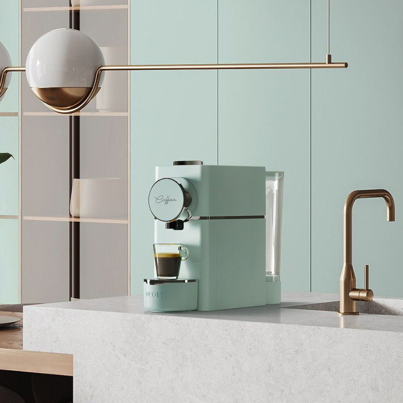 Ekspres kapsułkowy do kawy Polti S18G miętowy