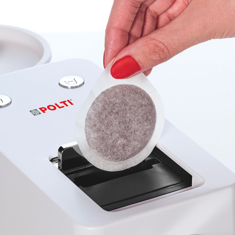 Ekspres kapsułkowy do kawy Polti S18W biały