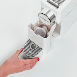 Ekspres kapsułkowy do kawy Polti S18W biały