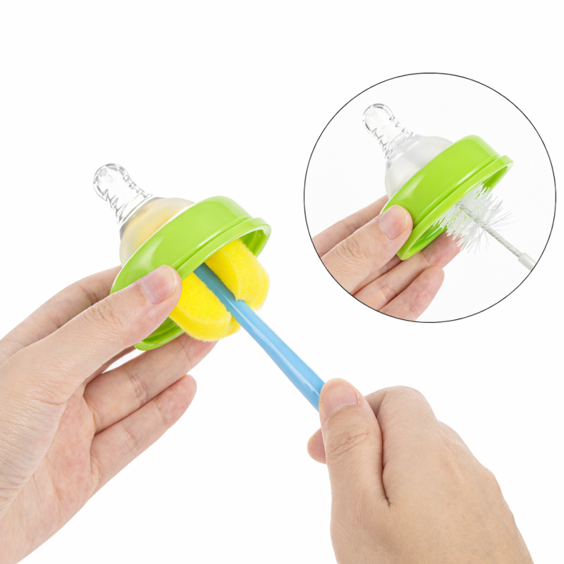 Zestaw szczotek do czyszczenia butelek BLUE