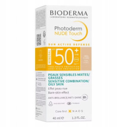 Bioderma Photoderm Nude Touch Mineral SPF50+ podkład do twarzy TRES CLAIRE F40ML