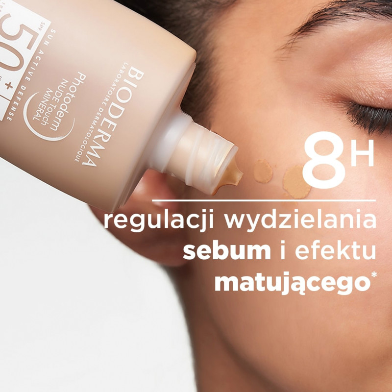 Bioderma Photoderm Nude Touch Mineral SPF50+ podkład do twarzy CLAIRE F40ML