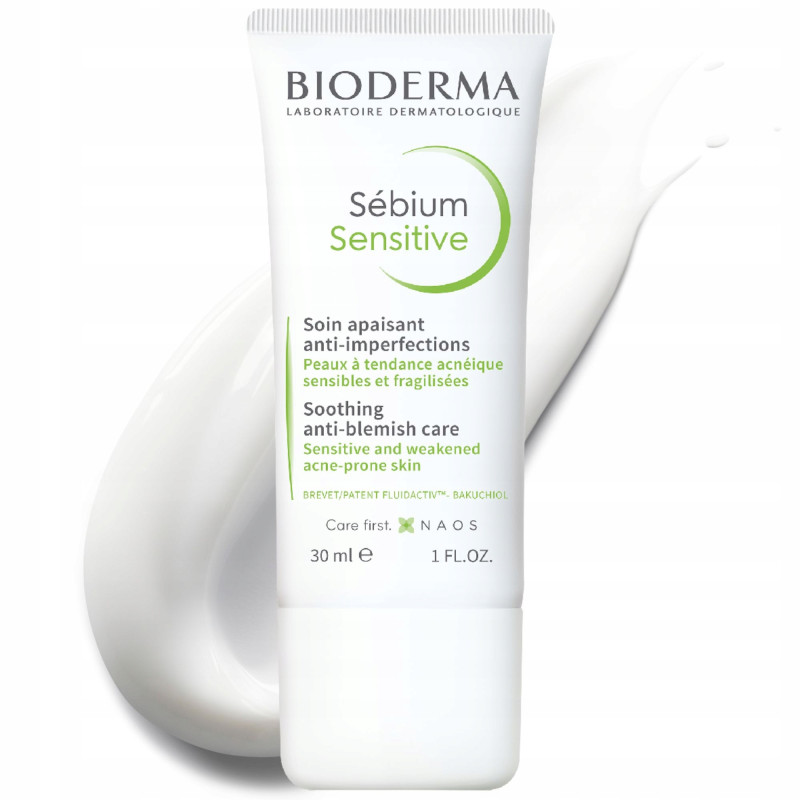 Bioderma Sebium Sensitive łagodzący krem 30 ml