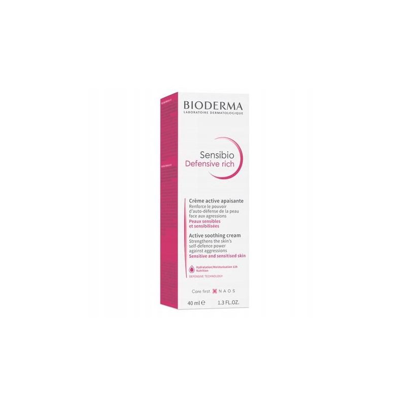 Krem do twarzy Bioderma dzień i noc Defensive Rich 40ml