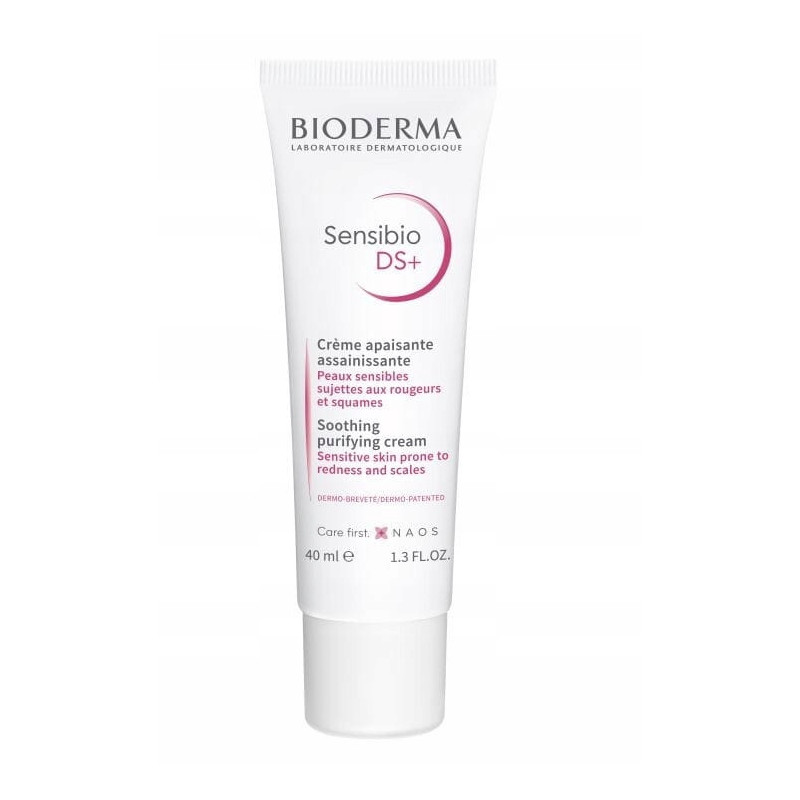 Bioderma SENSIBIO DS+ KREM 40 ml ŁAGODZĄCY łojotok