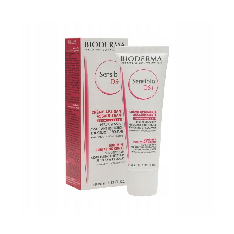 Bioderma SENSIBIO DS+ KREM 40 ml ŁAGODZĄCY łojotok