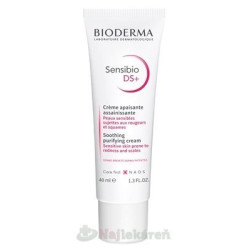 Bioderma SENSIBIO DS+ KREM 40 ml ŁAGODZĄCY łojotok