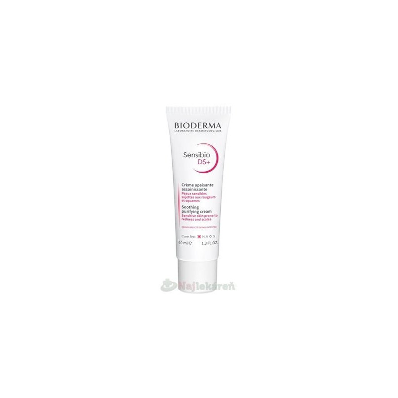 Bioderma SENSIBIO DS+ KREM 40 ml ŁAGODZĄCY łojotok