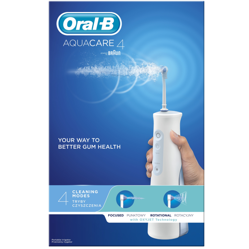 Irygator Oral-B AquaCare 4 biały