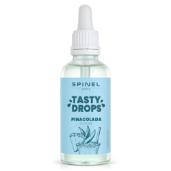 Spinel Soda Tasty Drops 50 ml PINACOLADA glass