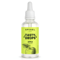 Spinel Soda Tasty Drops 50 ml APPLE glass