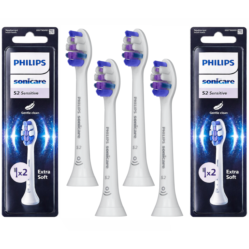 2x Końcówka Philips S2 HX6054 Sensitive 2-PAK