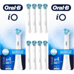 2x Końcówka Oral-B iO ULTIMATE CLEAN White 4-PAK